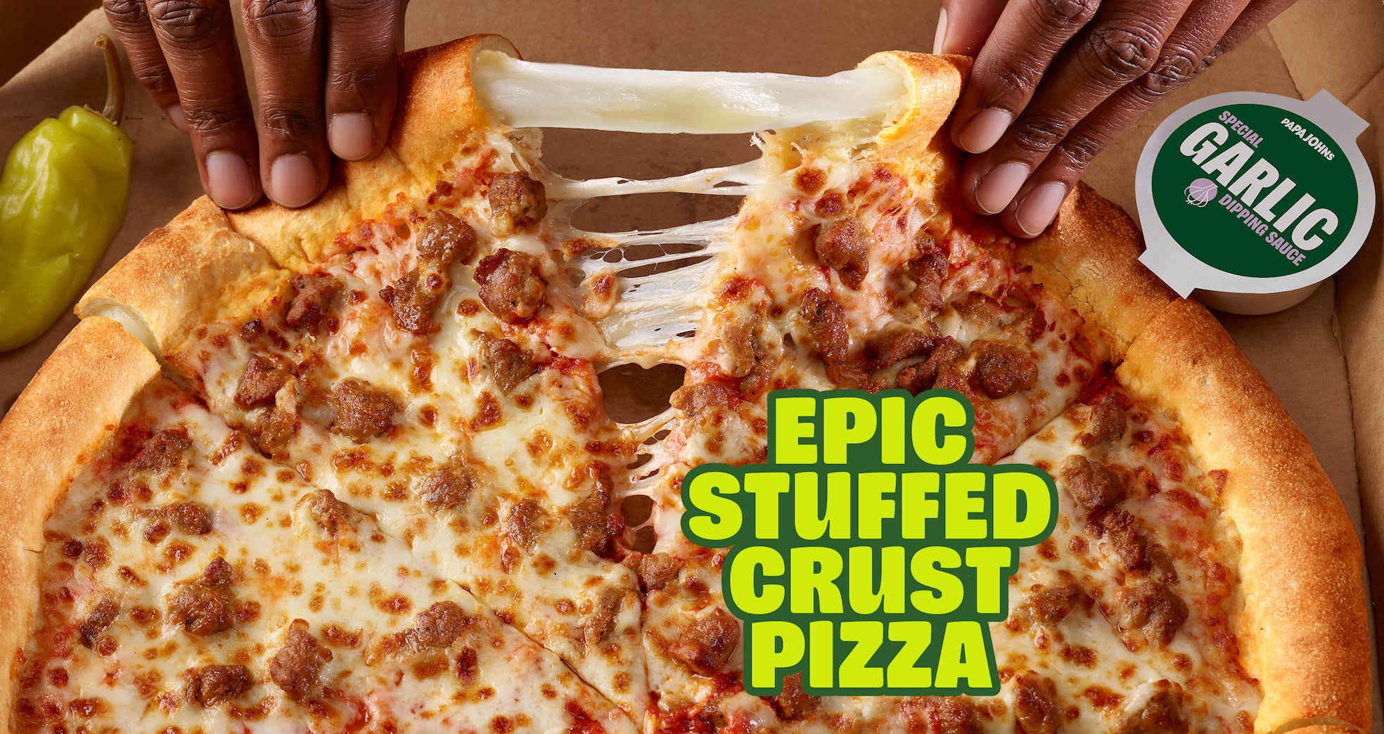 Epic Stuffed Crust Pizza